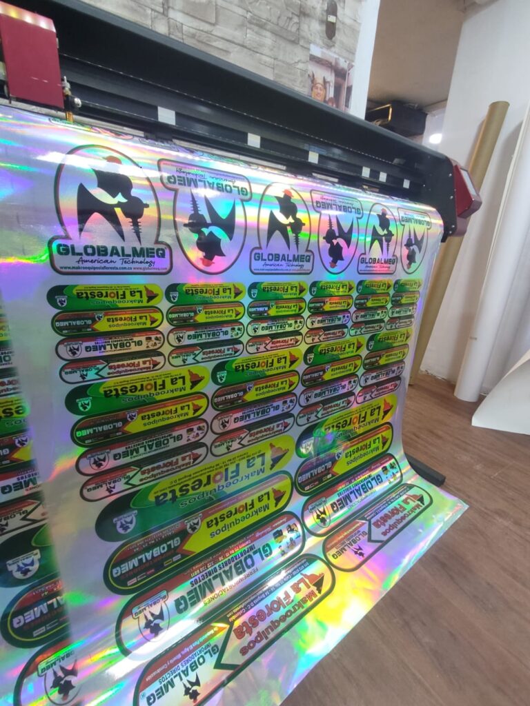 impreison en vinilo tornasol plastificado gran formato adhesivo agencia 328