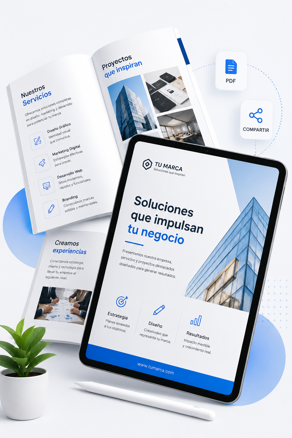 Brochure digital vs brochure impreso